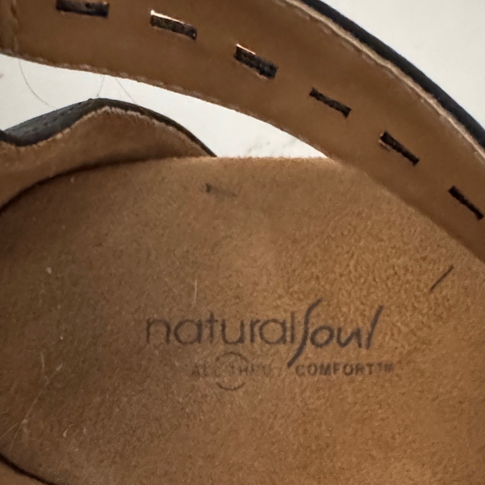 Naturalizer Black Strappy Sandals - Picture 2 of 6